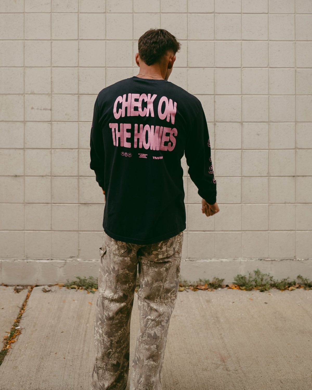 LS Check on the Homies - Black