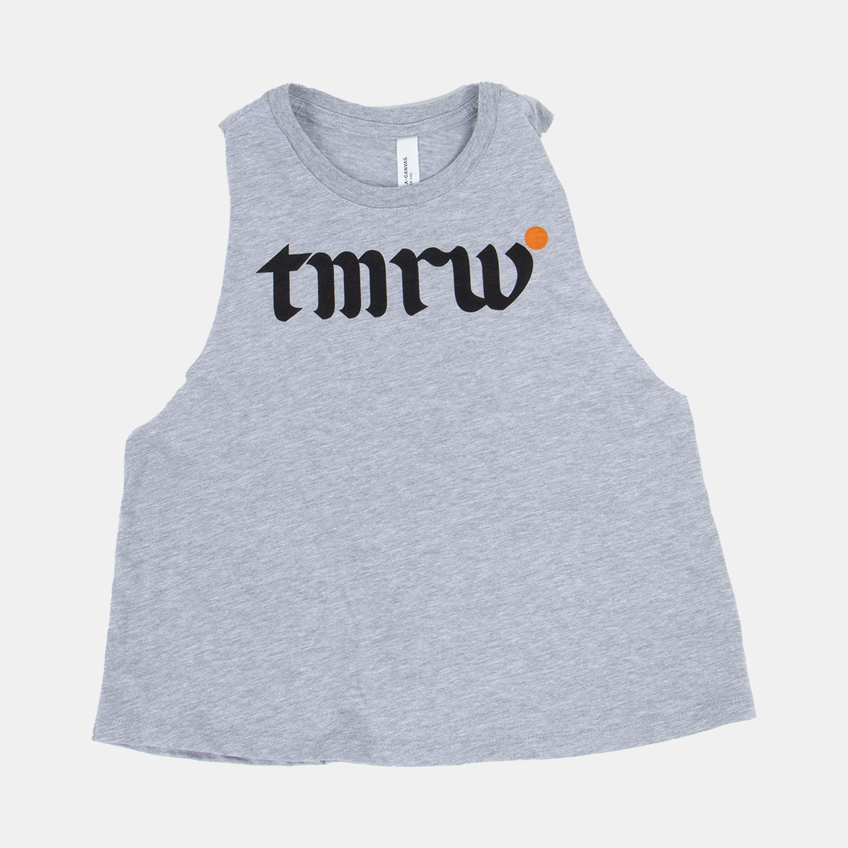TMRW Logo Crop - Athletic Grey