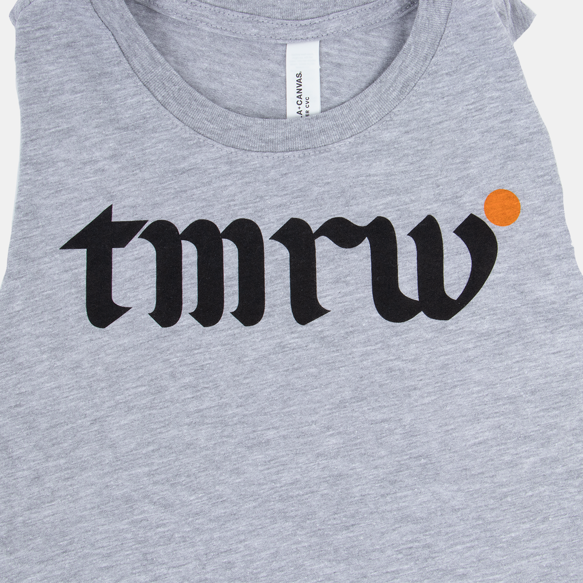 TMRW Logo Crop - Athletic Grey