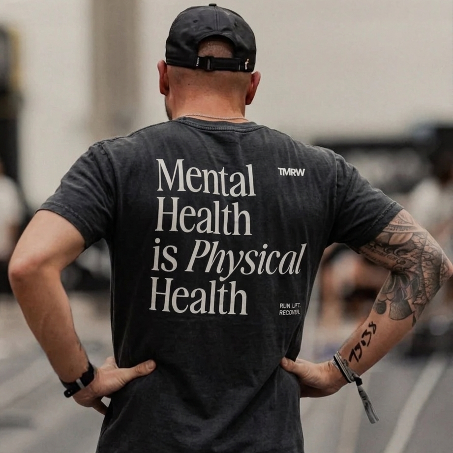 Mental Health is Physical Health - Black