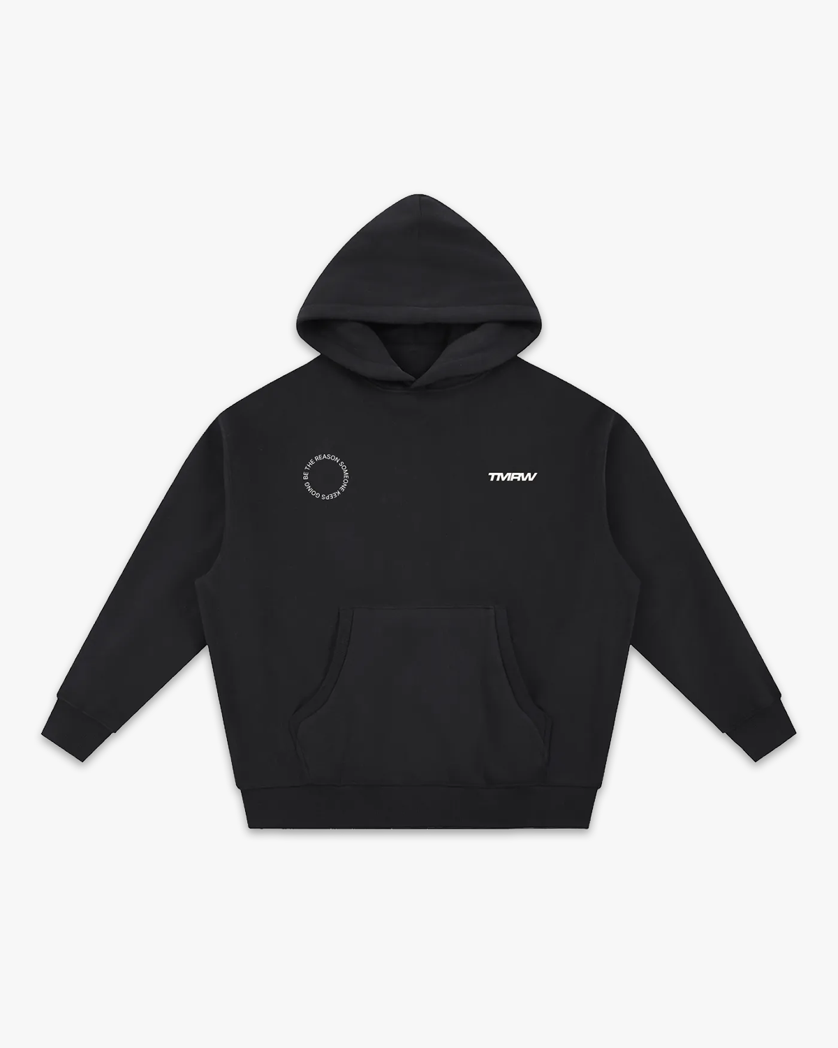 Unisex Cropped Hoodie - Black
